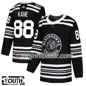 Dresovi Chicago Blackhawks Patrick Kane 88 2019 Winter Classic Adidas Crna Authentic - Dječji